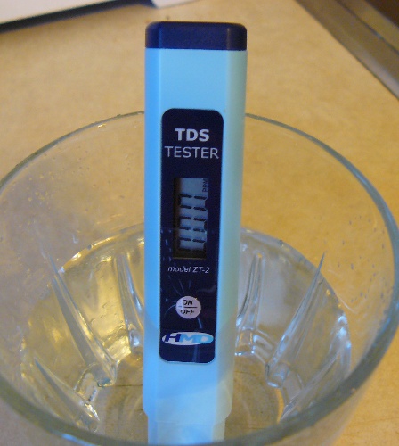 Water Filtered With ZeroWater 000 TDS