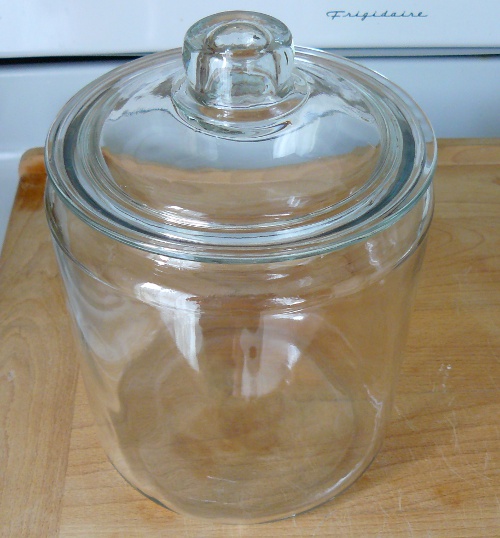One Gallon Glass Jar